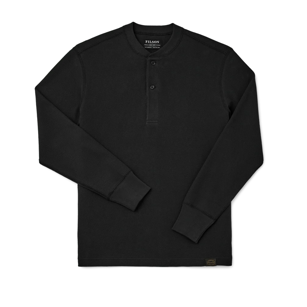 Waffle Knit Henley